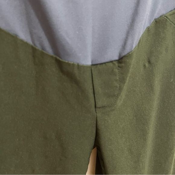 Maaci Green Straight Leg Maternity Pants Medium - Picture 8 of 9